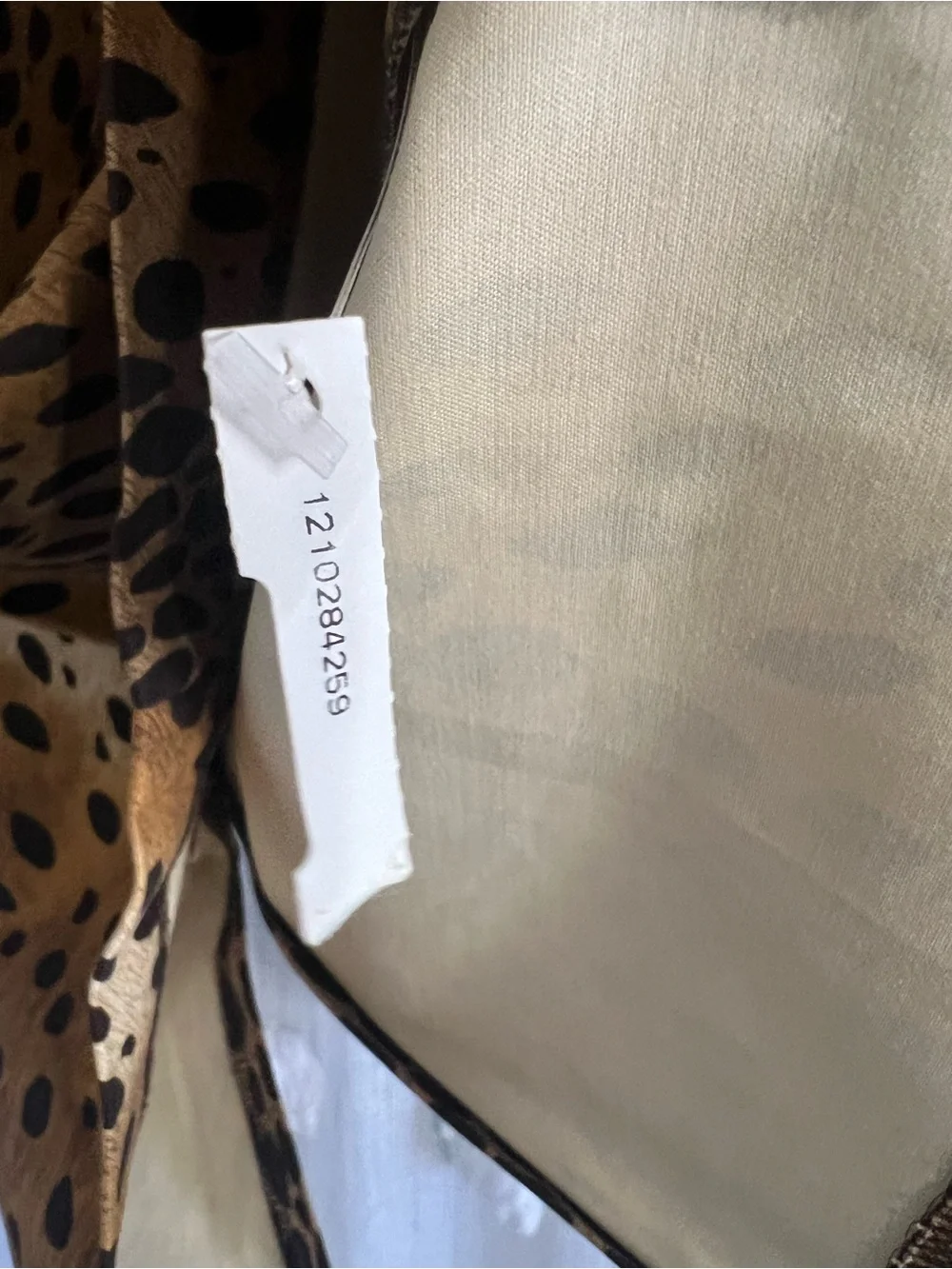 Micheeal Kors Animal Print Pencil Skirt in Brown